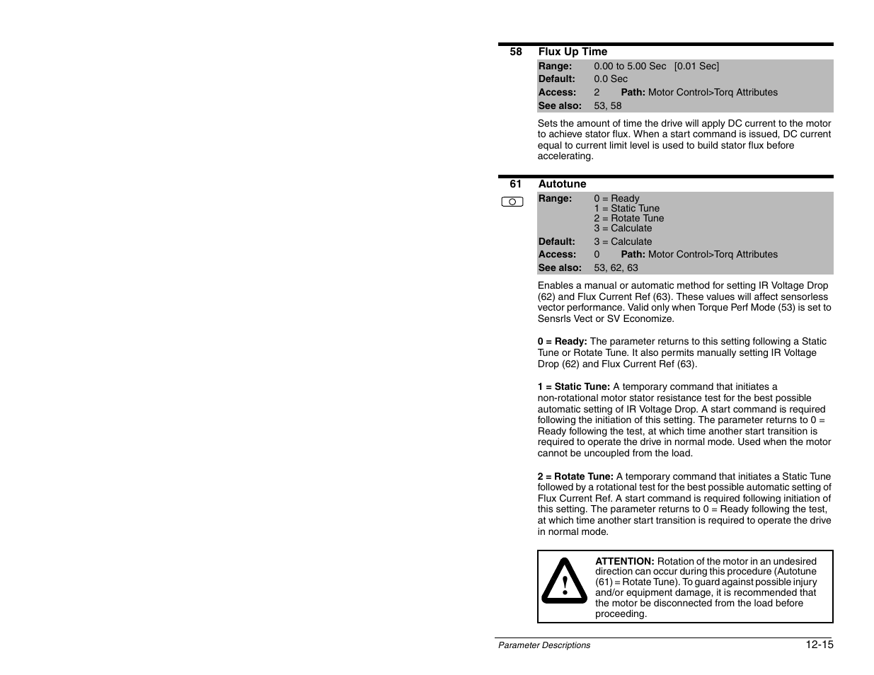 Rockwell Automation SP600 AC Drive User Manual Version 1.0 User Manual | Page 145 / 300