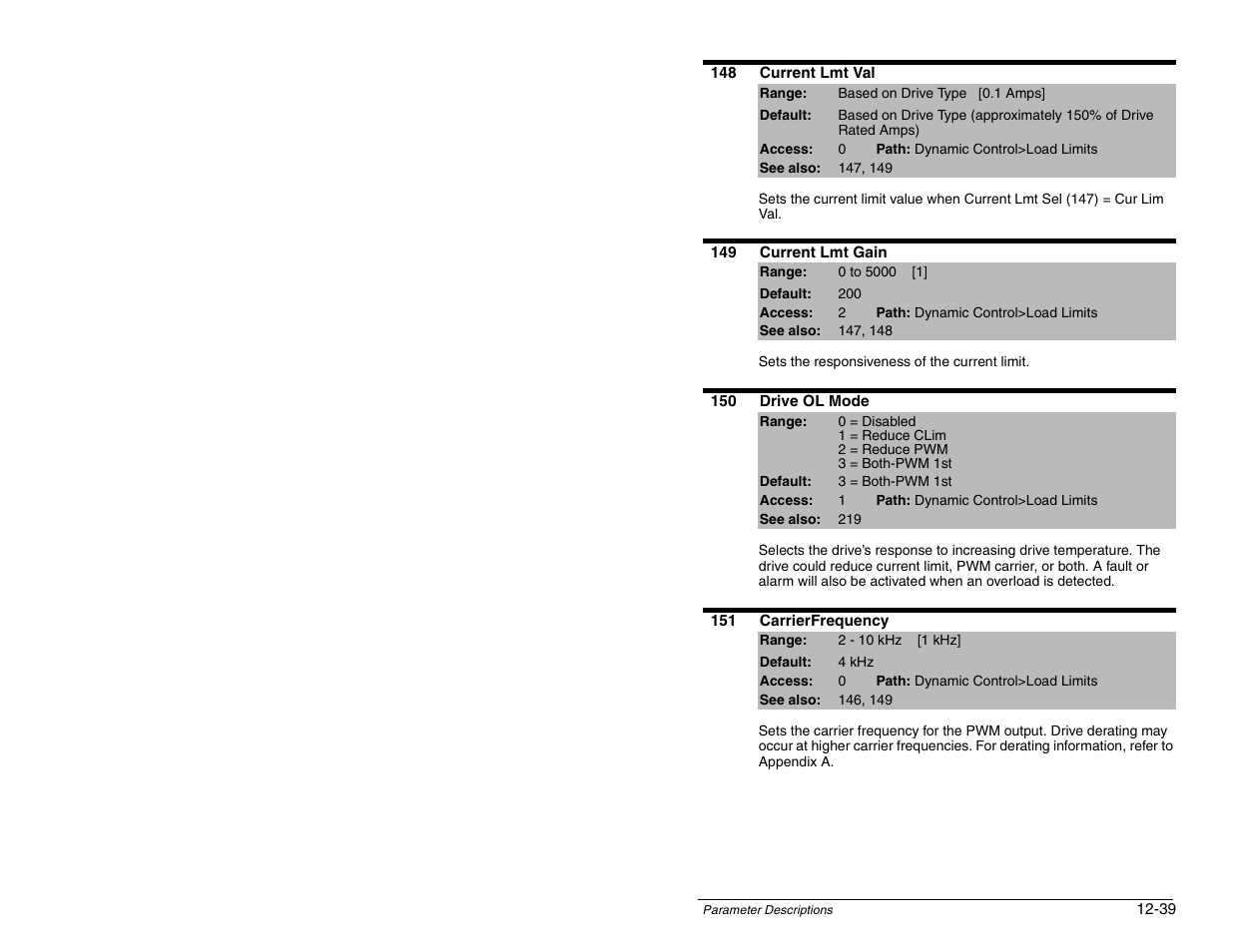 Rockwell Automation SP600 AC Drive User Manual Version 1.0 User Manual | Page 169 / 300