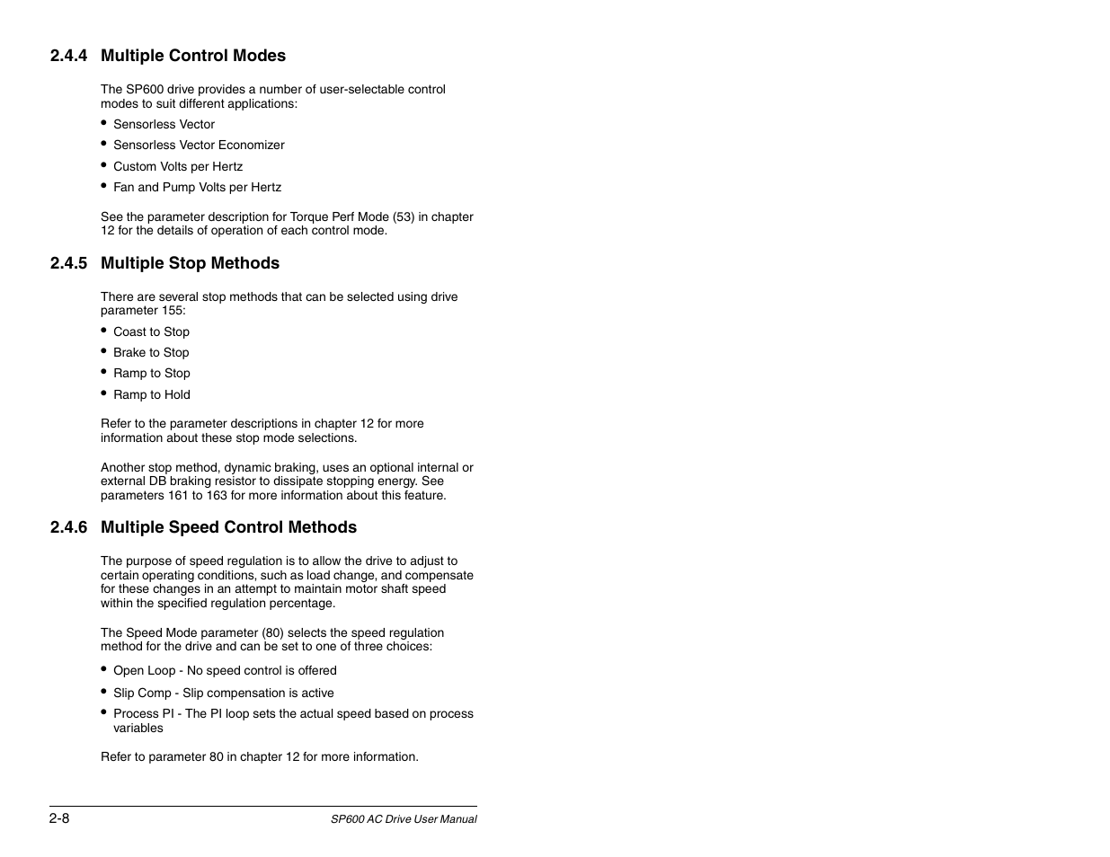 Rockwell Automation SP600 AC Drive User Manual Version 1.0 User Manual | Page 22 / 300