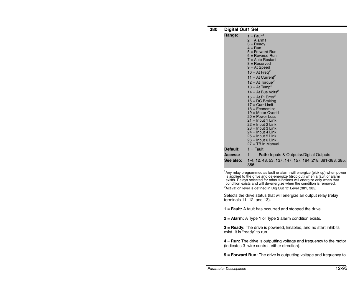 Rockwell Automation SP600 AC Drive User Manual Version 1.0 User Manual | Page 225 / 300