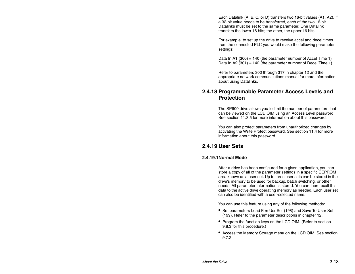 Rockwell Automation SP600 AC Drive User Manual Version 1.0 User Manual | Page 27 / 300