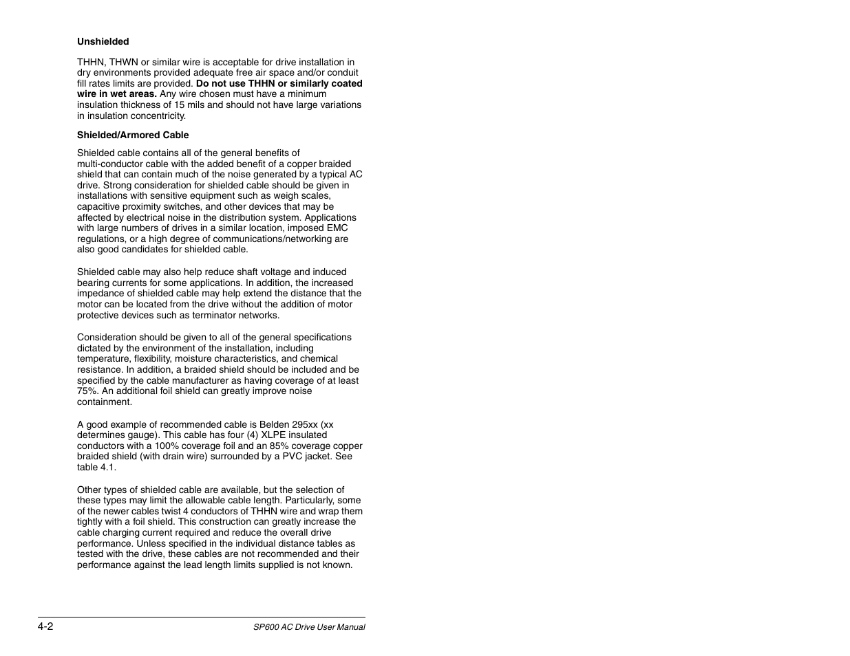 Rockwell Automation SP600 AC Drive User Manual Version 1.0 User Manual | Page 56 / 300