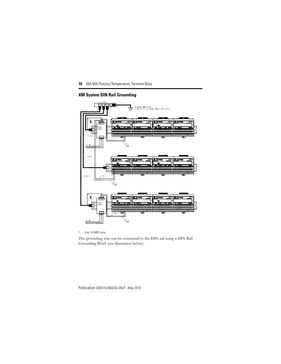 Rockwell Automation 1440-TB-E XM-944 Process/Temperature Terminal Base User Manual | Page 10 / 24
