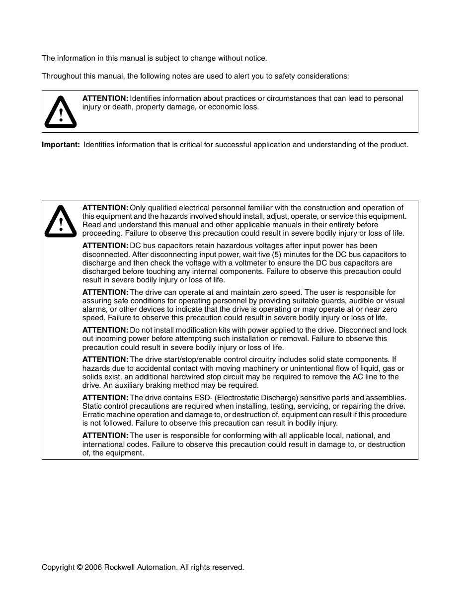Rockwell Automation Liqui-Flo DBT Reach Drive User Manual | Page 2 / 248