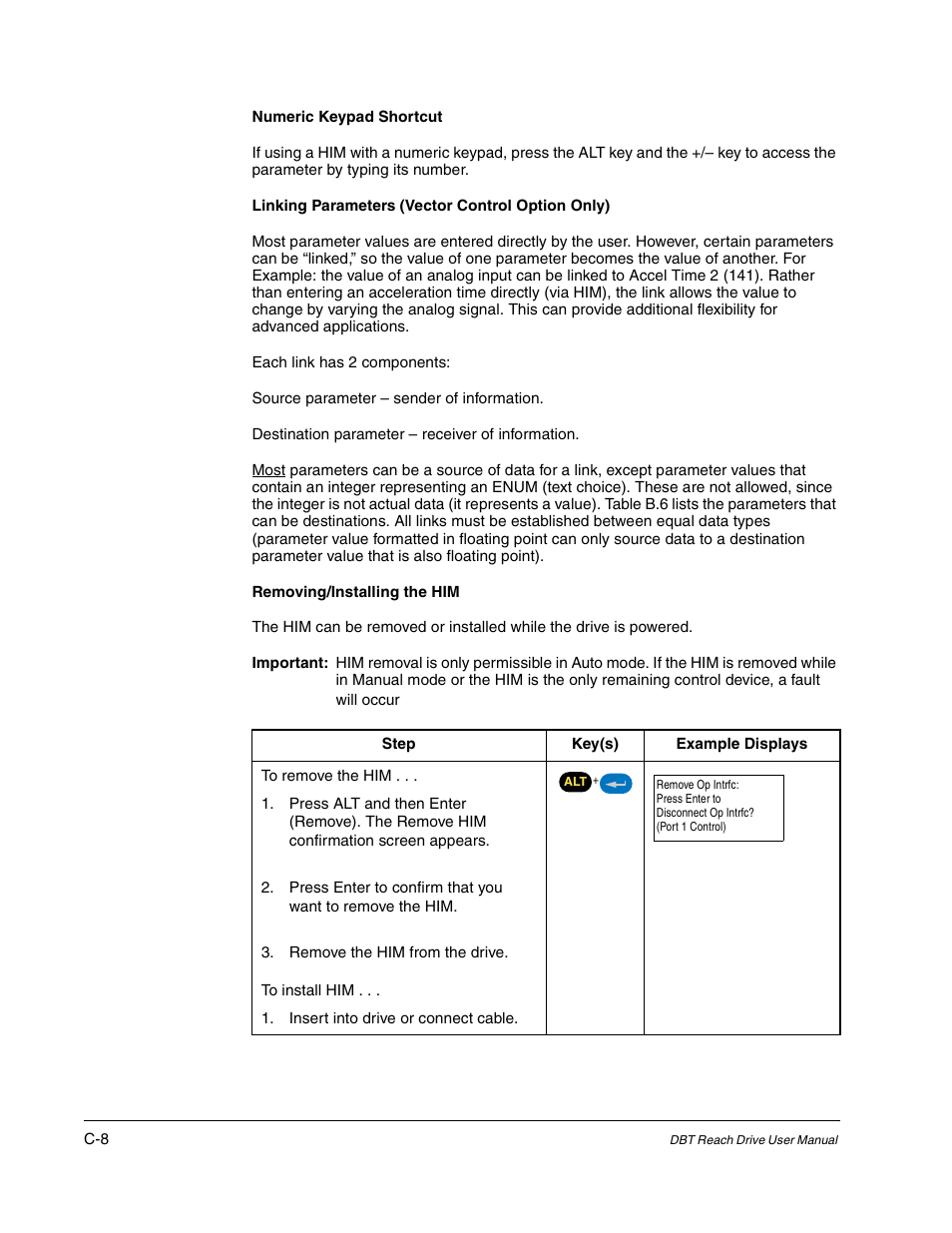 Rockwell Automation Liqui-Flo DBT Reach Drive User Manual | Page 214 / 248