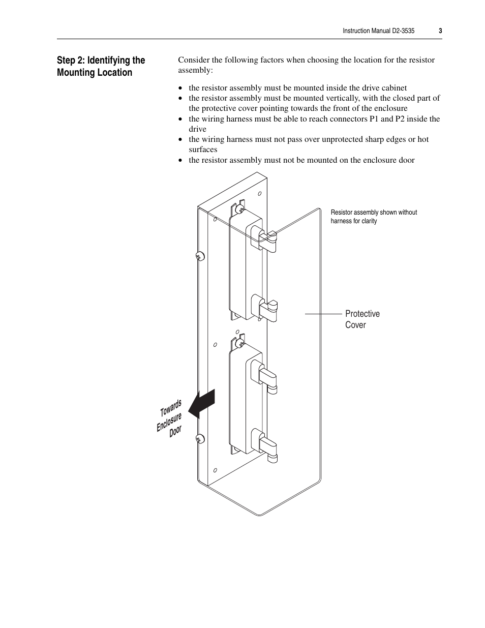 Rockwell Automation LiquiFlo 1.0 and 1.5 External Bus Resistor Kit (400 Amp) User Manual | Page 3 / 12