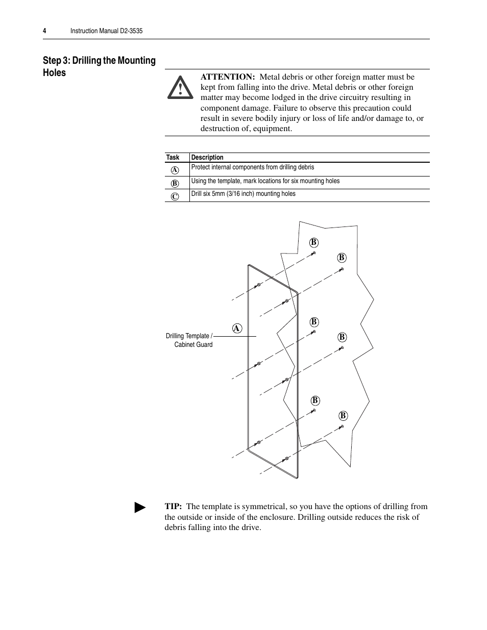 Rockwell Automation LiquiFlo 1.0 and 1.5 External Bus Resistor Kit (400 Amp) User Manual | Page 4 / 12