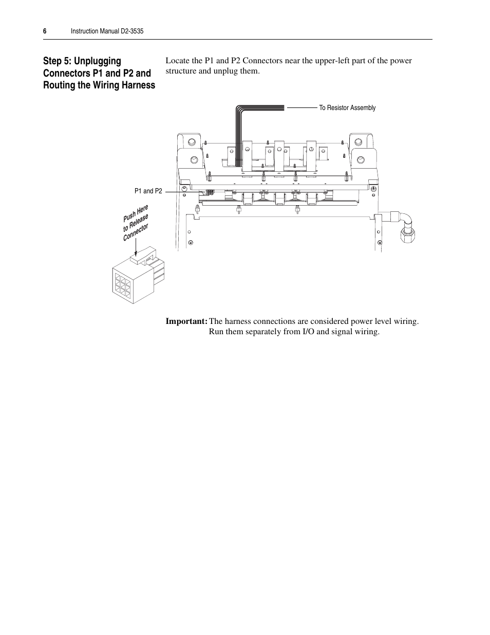 Rockwell Automation LiquiFlo 1.0 and 1.5 External Bus Resistor Kit (400 Amp) User Manual | Page 6 / 12