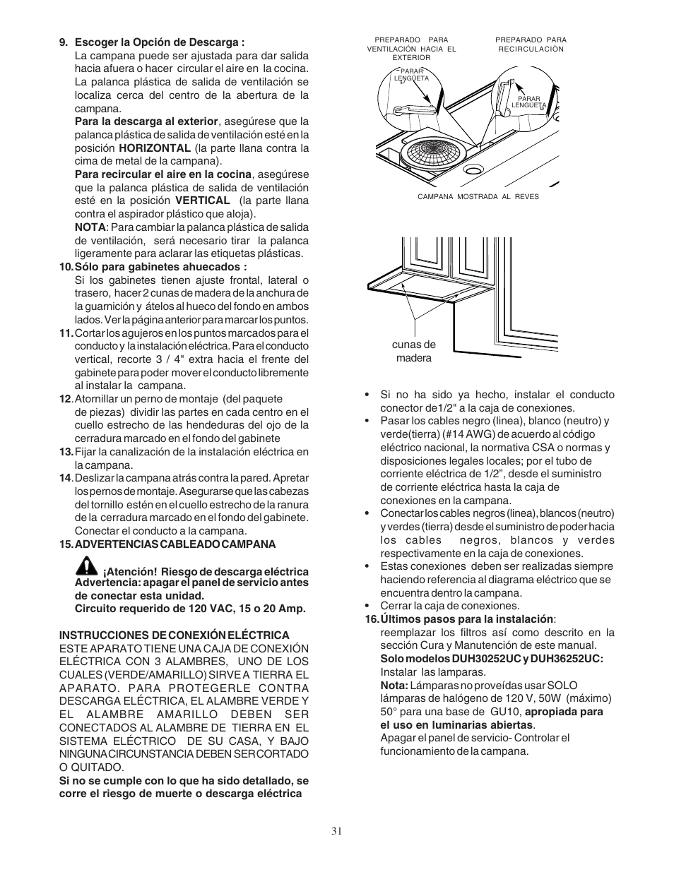 Bosch DUH User Manual | Page 31 / 32