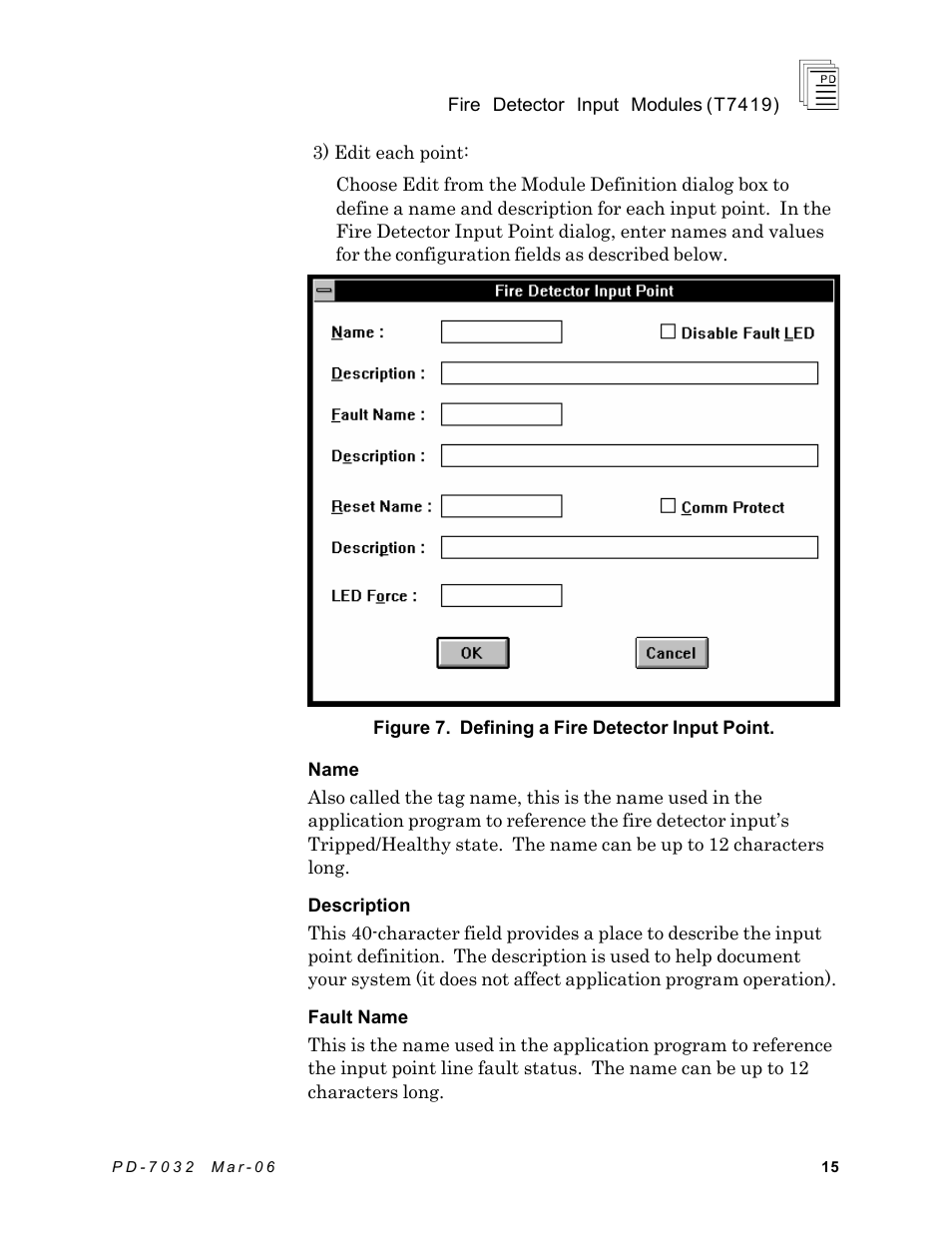 Rockwell Automation T7419 ICS Regent+Plus Fire Detector Input Modules User Manual | Page 15 / 20