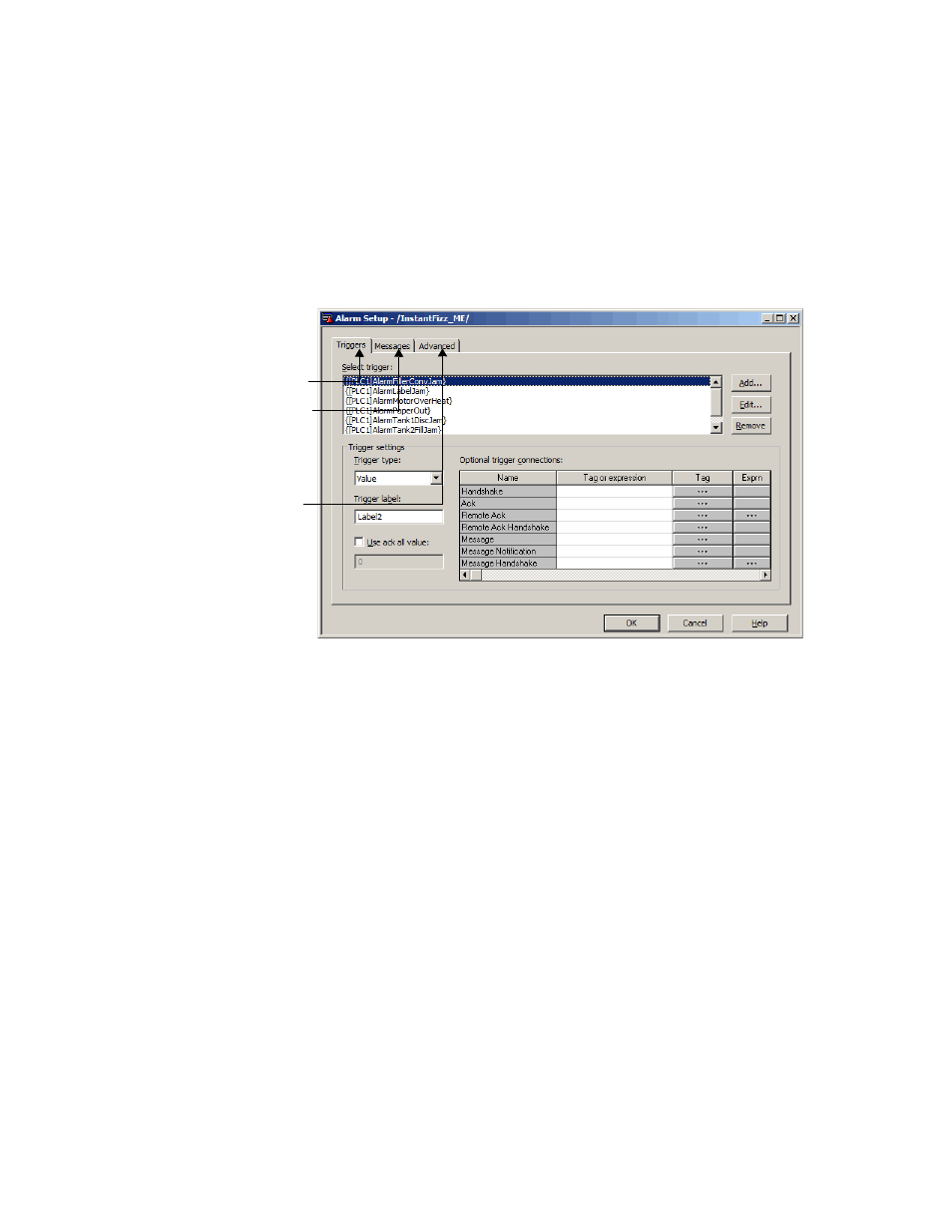 Set up alarms, Prepare to set up alarms, The data source | Set up alarms -3, Prepare to set up alarms -3, The data source -3 | Rockwell Automation FactoryTalk View Machine Edition Users Guide User Manual | Page 123 / 677