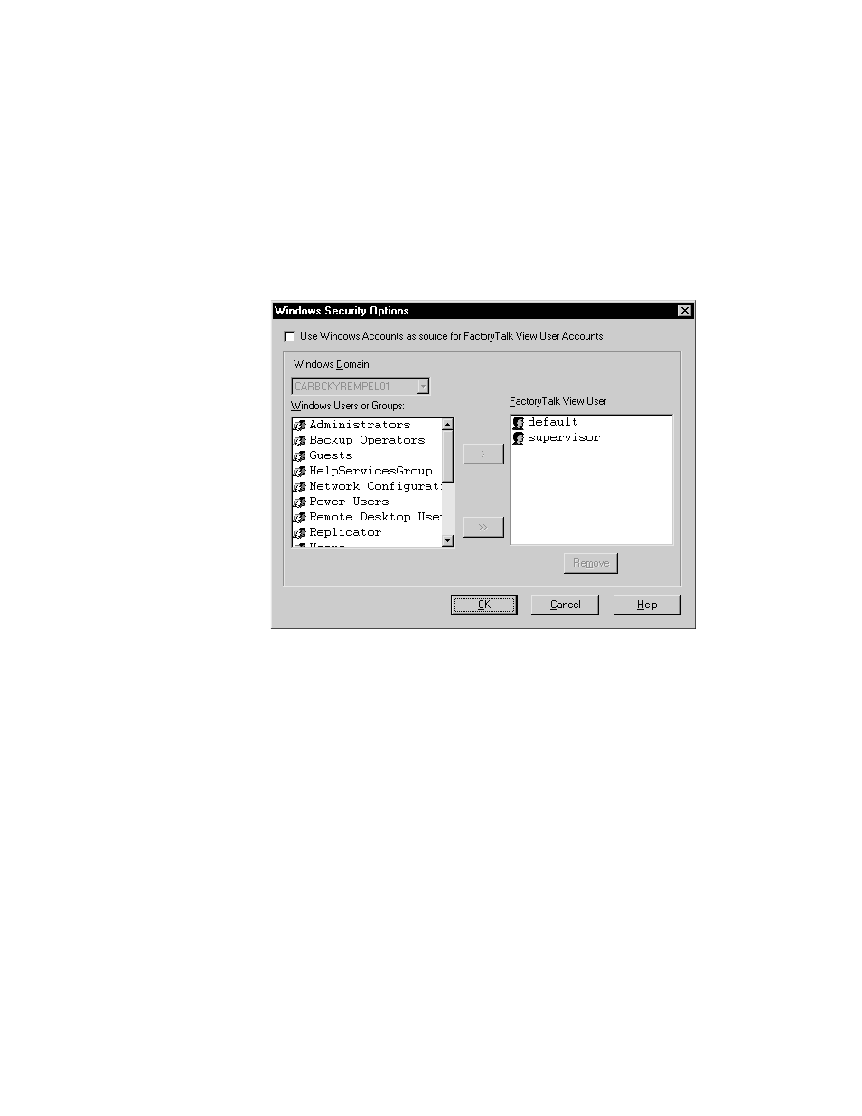 Remove 3.20 and earlier users or groups, Remove 3.20 and earlier users or groups -11 | Rockwell Automation FactoryTalk View Machine Edition Users Guide User Manual | Page 187 / 677