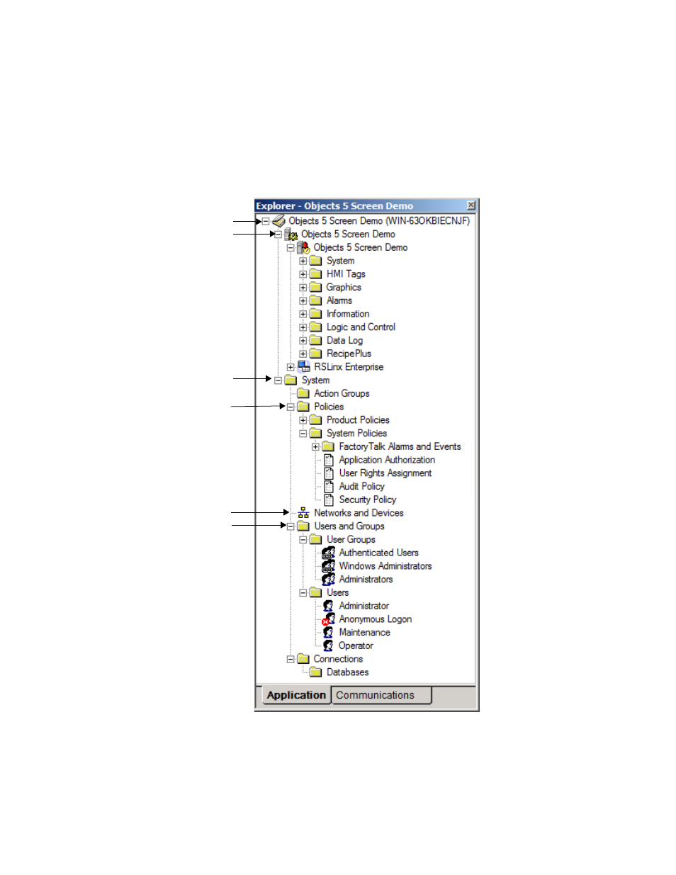 Rockwell Automation FactoryTalk View Machine Edition Users Guide User Manual | Page 196 / 677