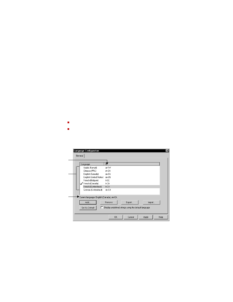 Windows locale settings, Add languages to the application, Windows locale settings -5 | Add languages to the application -5 | Rockwell Automation FactoryTalk View Machine Edition Users Guide User Manual | Page 205 / 677