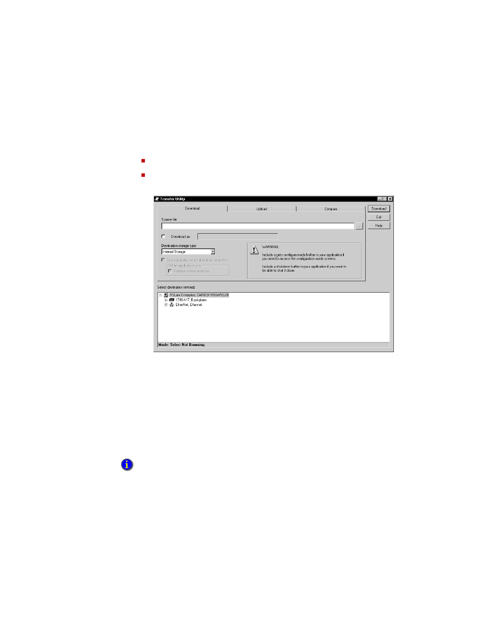 Or panelview plus ce terminal -7 | Rockwell Automation FactoryTalk View Machine Edition Users Guide User Manual | Page 257 / 677