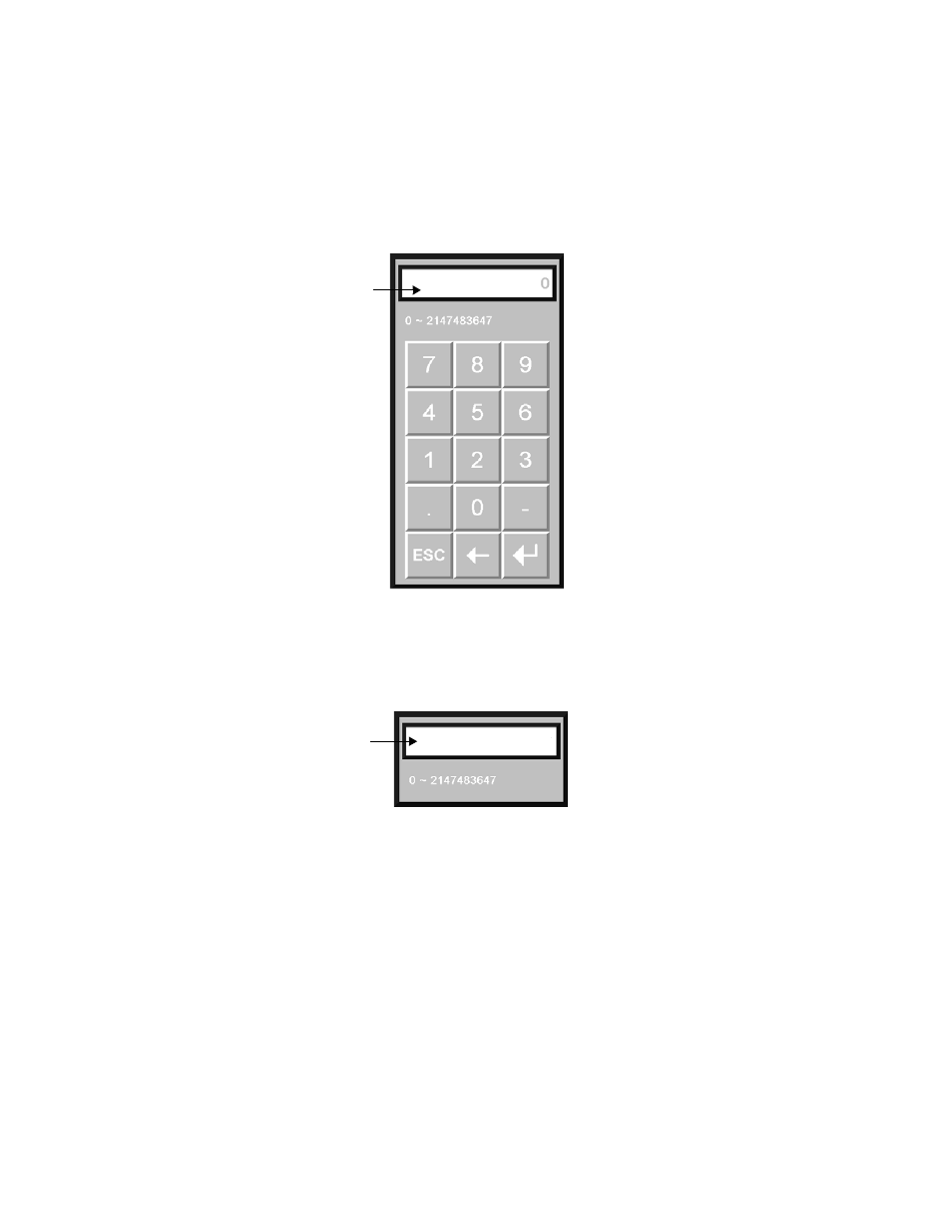 Use the numeric pop-up scratchpad, Use the numeric pop-up scratchpad -25 | Rockwell Automation FactoryTalk View Machine Edition Users Guide User Manual | Page 283 / 677