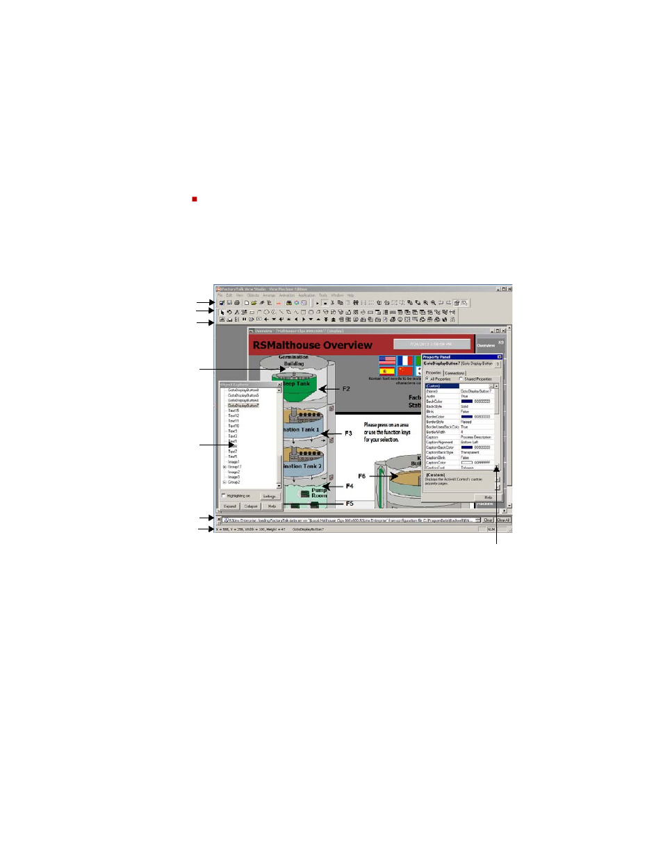 Rockwell Automation FactoryTalk View Machine Edition Users Guide User Manual | Page 306 / 677