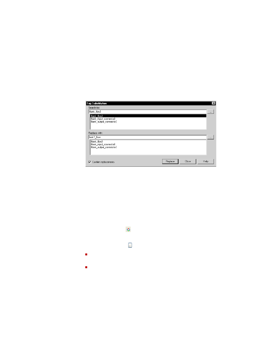 Replace tags using find and replace, Replace tags using find and replace -39 | Rockwell Automation FactoryTalk View Machine Edition Users Guide User Manual | Page 373 / 677