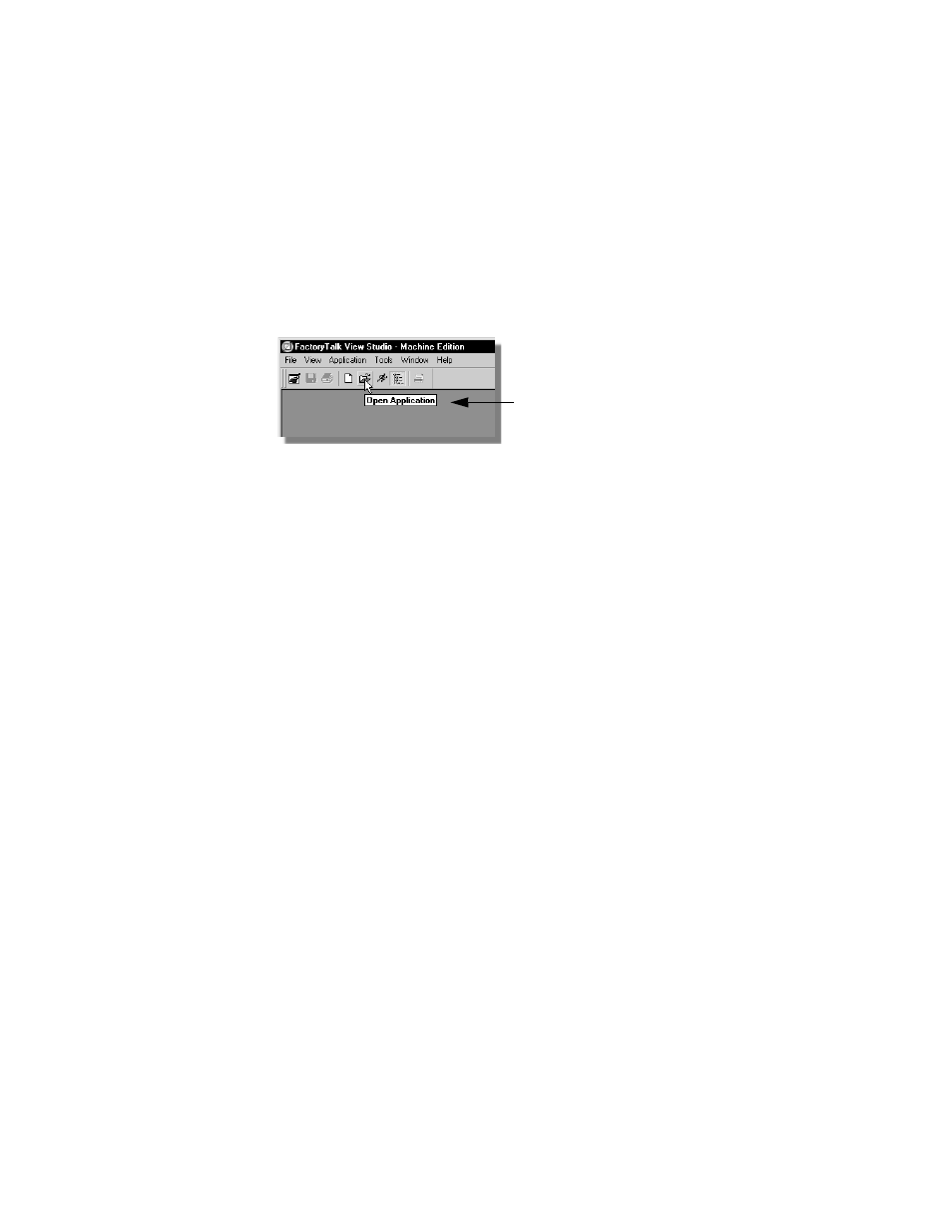 The toolbar, The explorer window, The workspace | The diagnostics list | Rockwell Automation FactoryTalk View Machine Edition Users Guide User Manual | Page 39 / 677