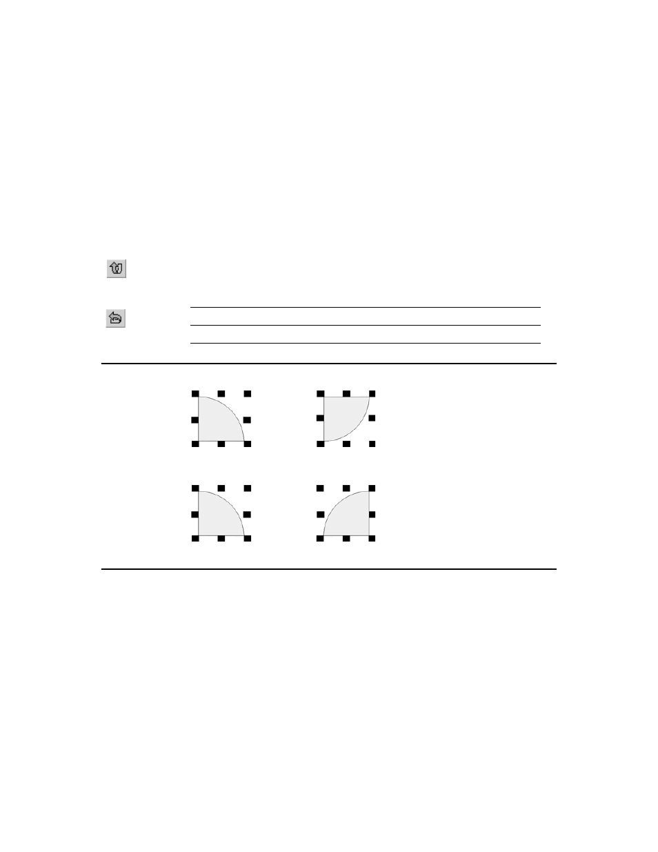 Flip drawing objects, Rotate drawing objects | Rockwell Automation FactoryTalk View Machine Edition Users Guide User Manual | Page 390 / 677