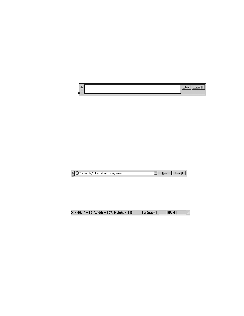 The status bar, The status bar -6 | Rockwell Automation FactoryTalk View Machine Edition Users Guide User Manual | Page 40 / 677