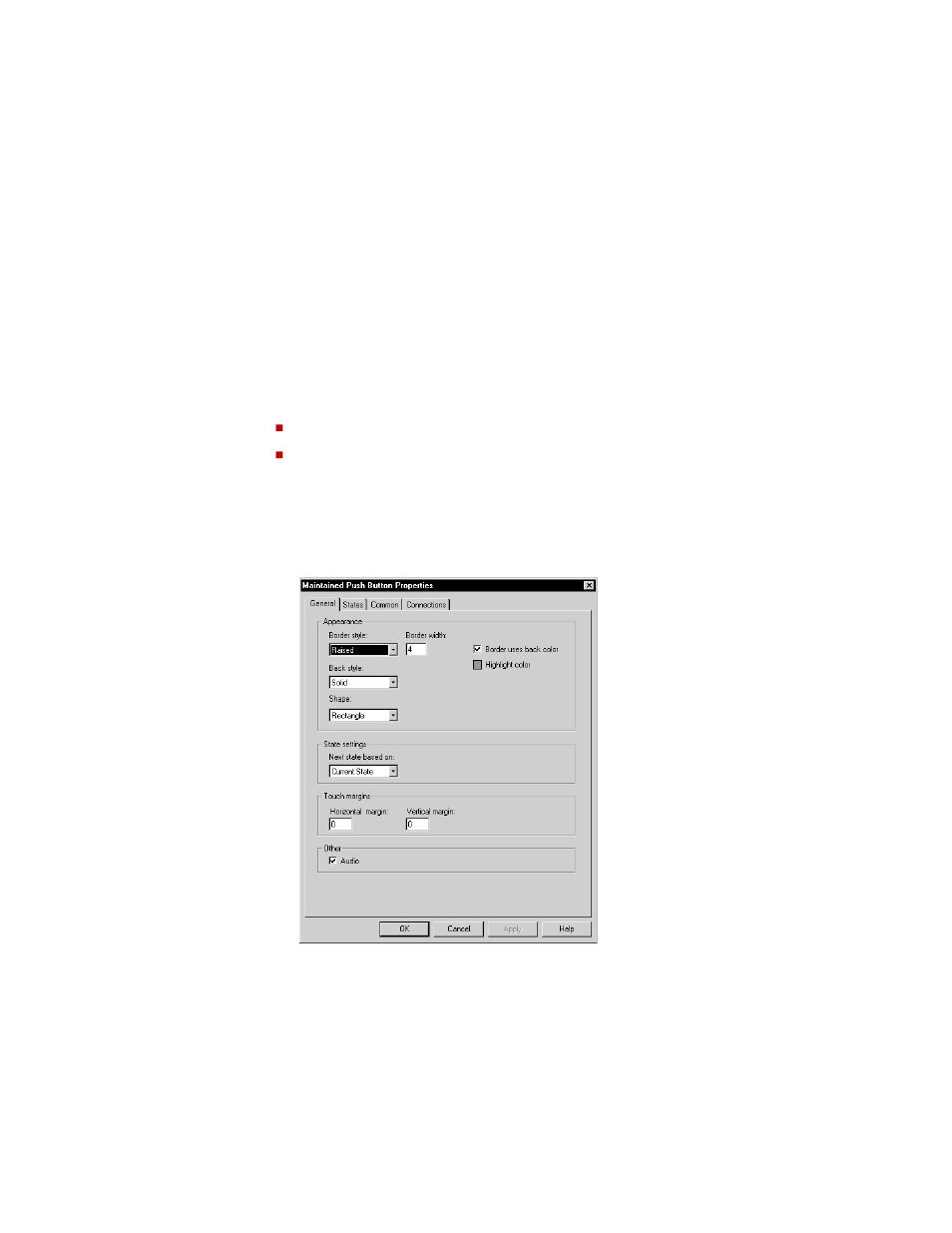 Set up maintained push buttons, Set up maintained push buttons -21 | Rockwell Automation FactoryTalk View Machine Edition Users Guide User Manual | Page 413 / 677