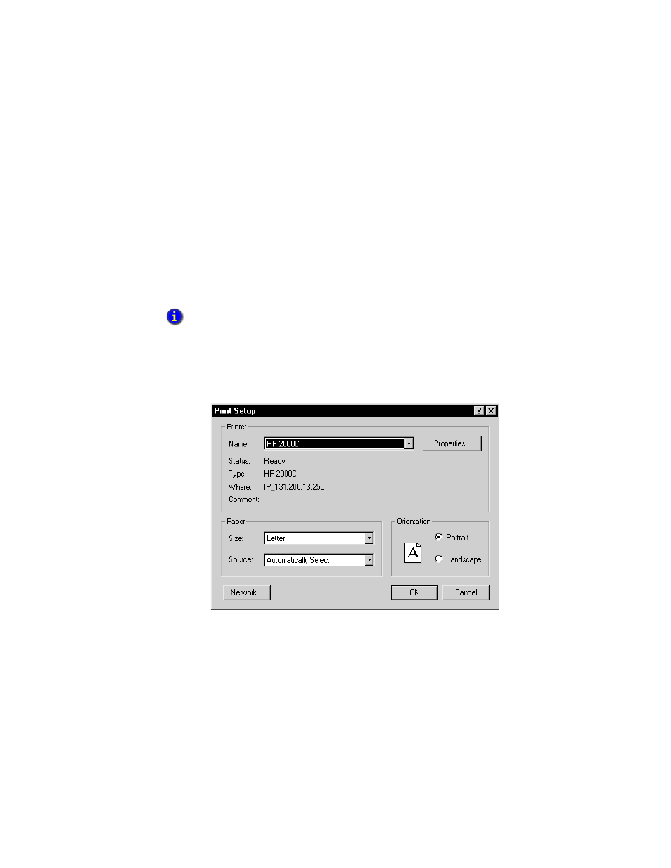 Select a printer, Select a printer -14 | Rockwell Automation FactoryTalk View Machine Edition Users Guide User Manual | Page 48 / 677