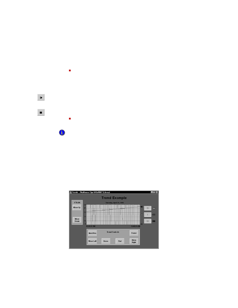 Test the trend, Use the trends graphic library | Rockwell Automation FactoryTalk View Machine Edition Users Guide User Manual | Page 548 / 677