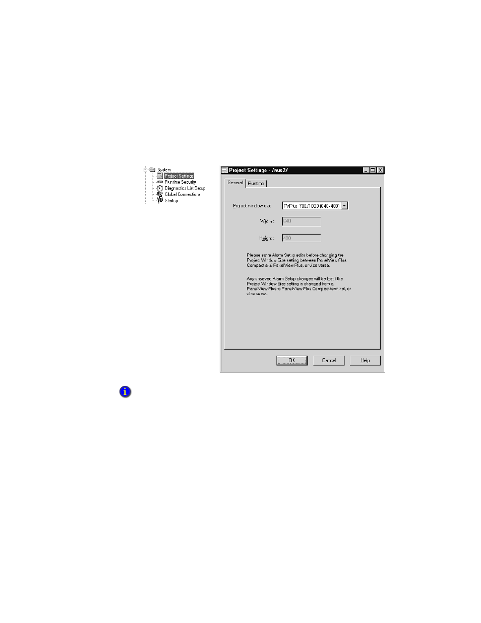 Specify project settings, Specify project settings -17 | Rockwell Automation FactoryTalk View Machine Edition Users Guide User Manual | Page 75 / 677