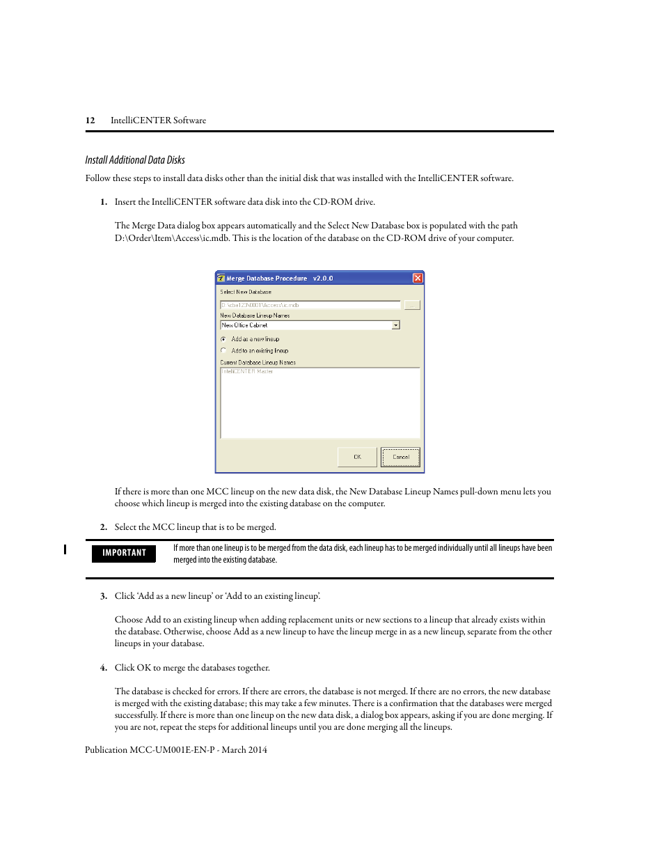 Rockwell Automation 2500 IntelliCENTER Software User Manual | Page 12 / 60