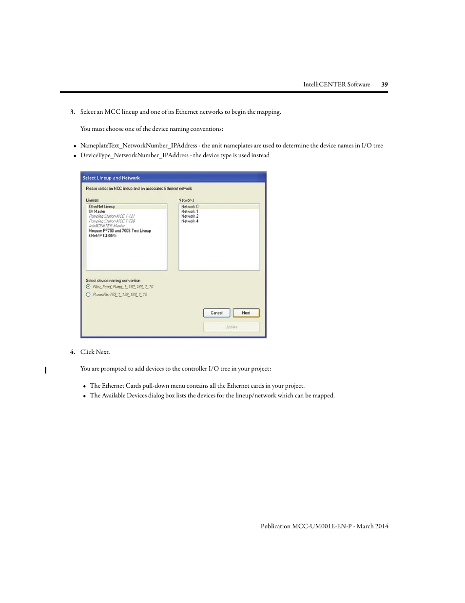 Rockwell Automation 2500 IntelliCENTER Software User Manual | Page 39 / 60