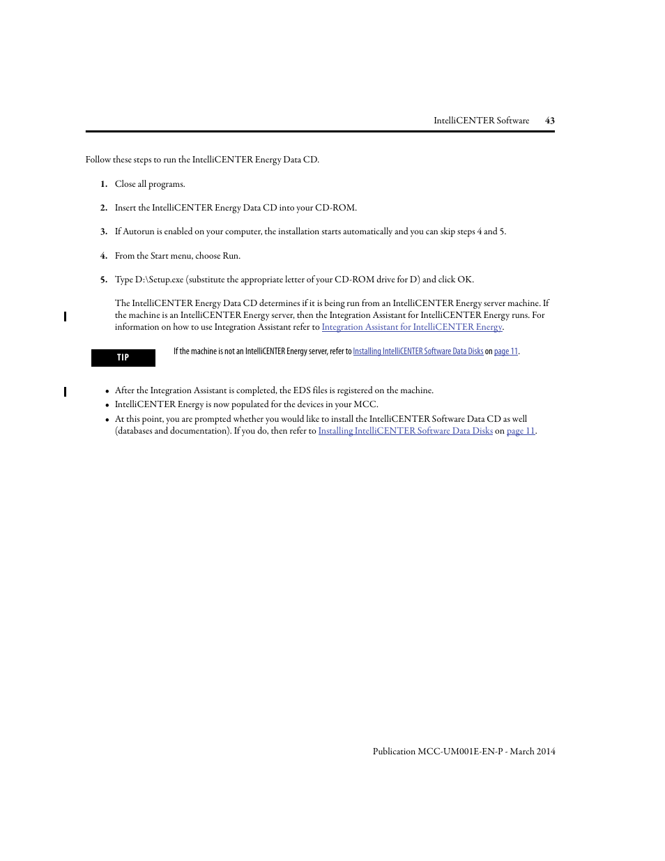 Rockwell Automation 2500 IntelliCENTER Software User Manual | Page 43 / 60