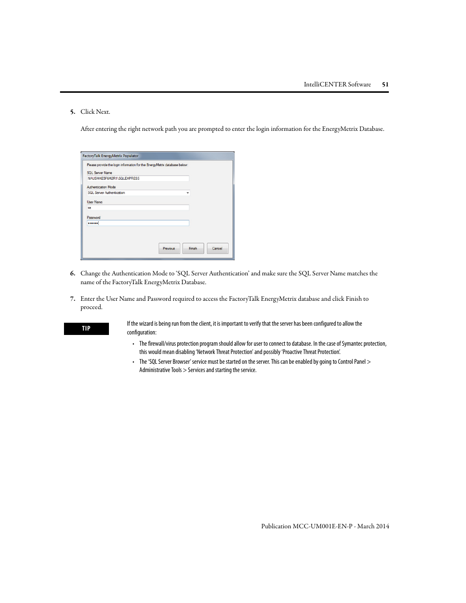 Rockwell Automation 2500 IntelliCENTER Software User Manual | Page 51 / 60