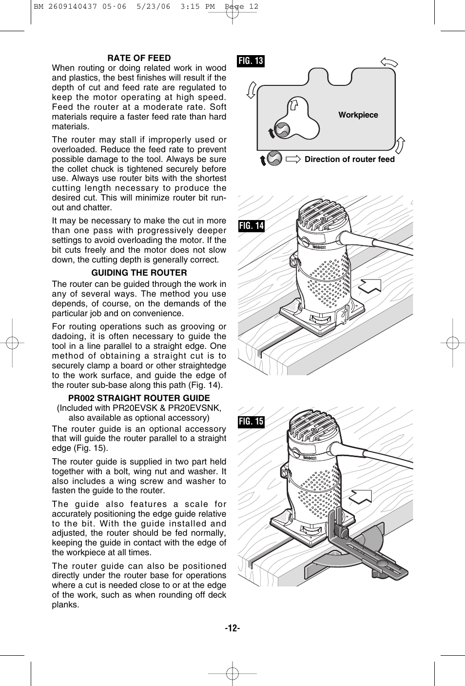 Bosch PR10E User Manual | Page 12 / 64
