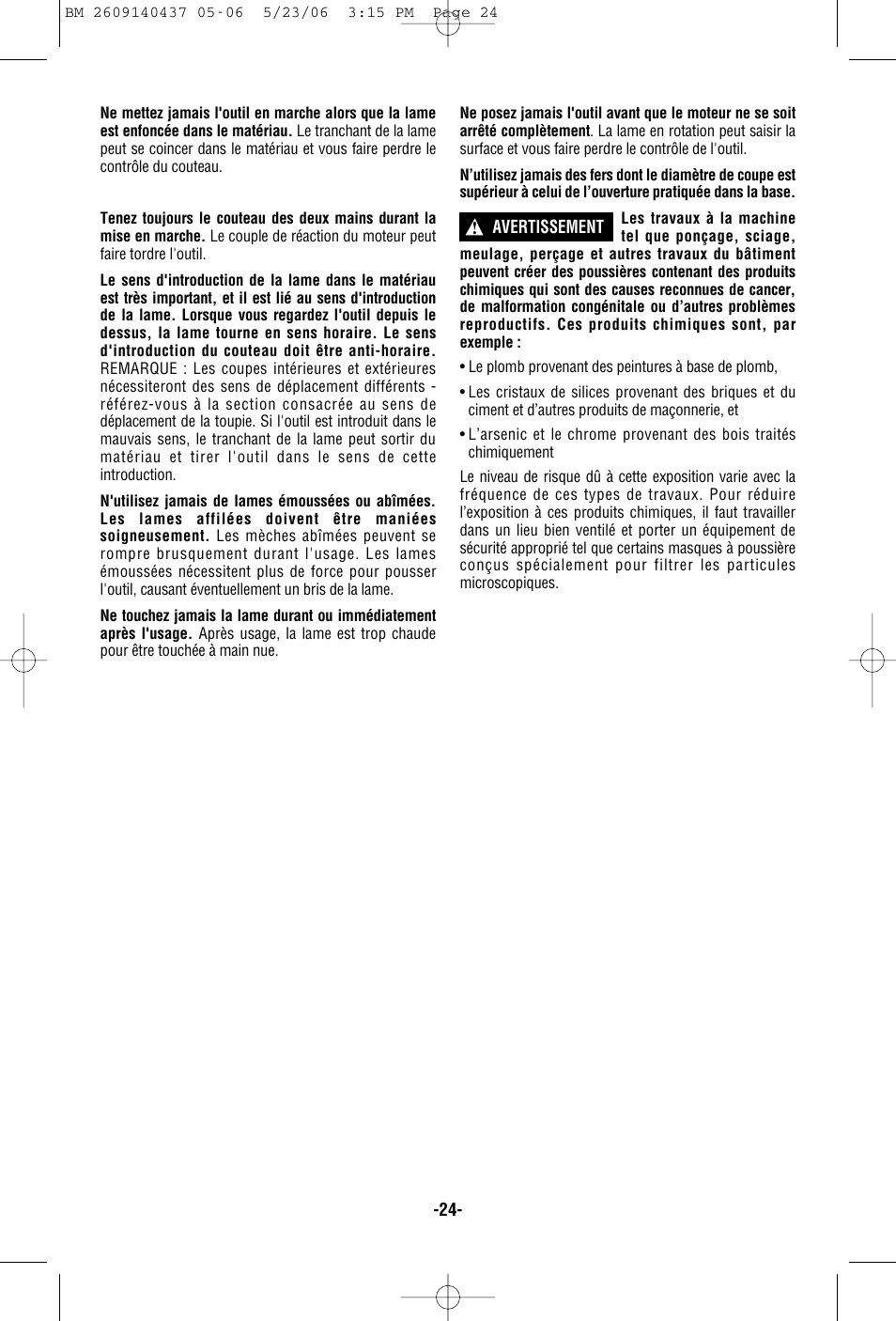 Bosch PR10E User Manual | Page 24 / 64