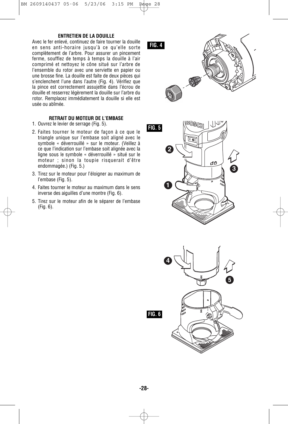 Bosch PR10E User Manual | Page 28 / 64
