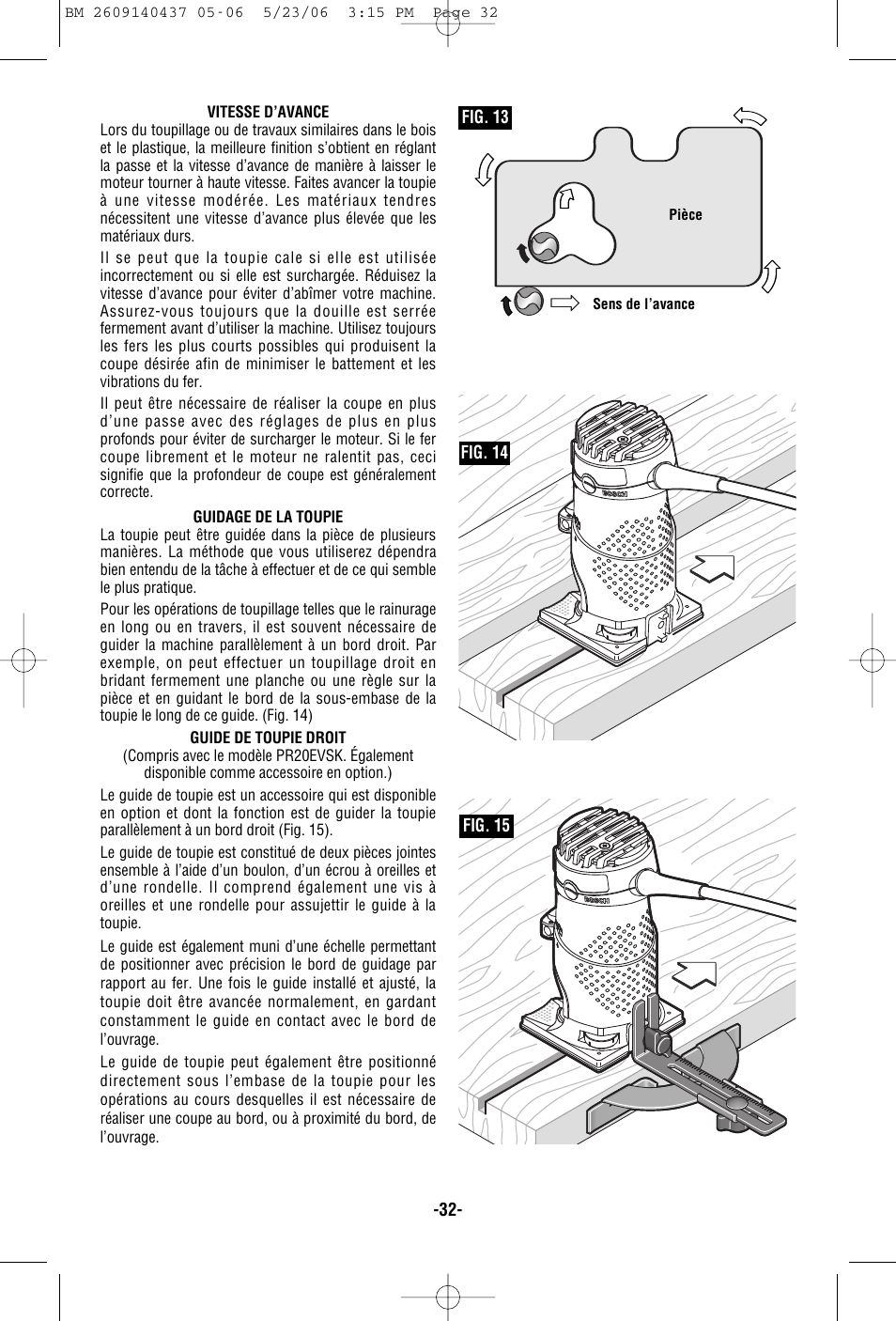Bosch PR10E User Manual | Page 32 / 64