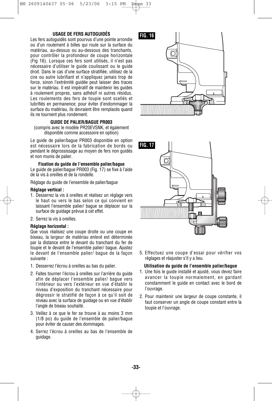 Bosch PR10E User Manual | Page 33 / 64