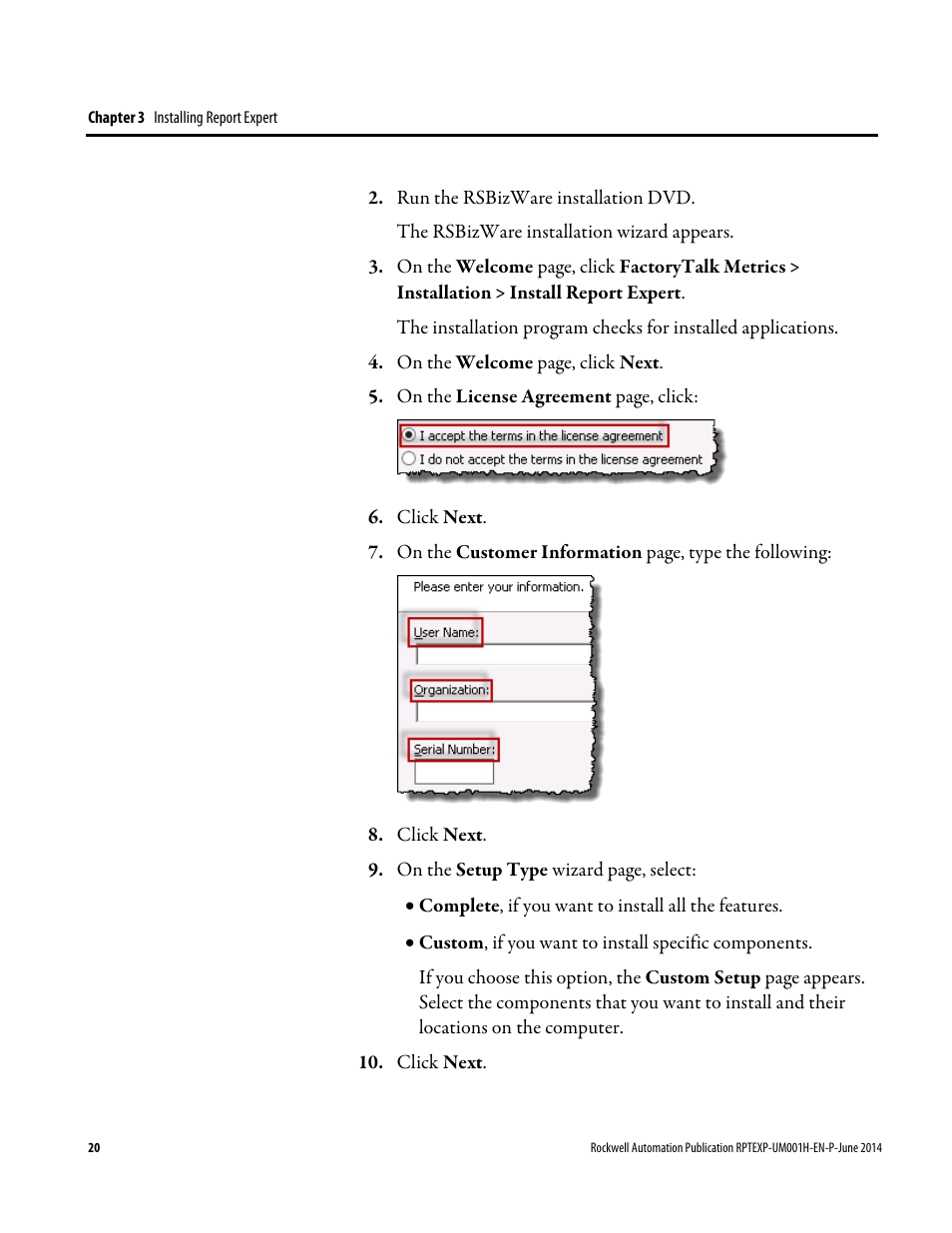 Rockwell Automation FactoryTalk Report Expert User Guide User Manual | Page 20 / 182