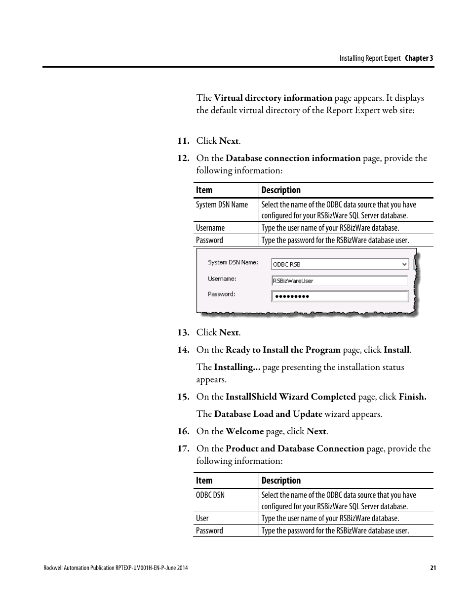 Rockwell Automation FactoryTalk Report Expert User Guide User Manual | Page 21 / 182