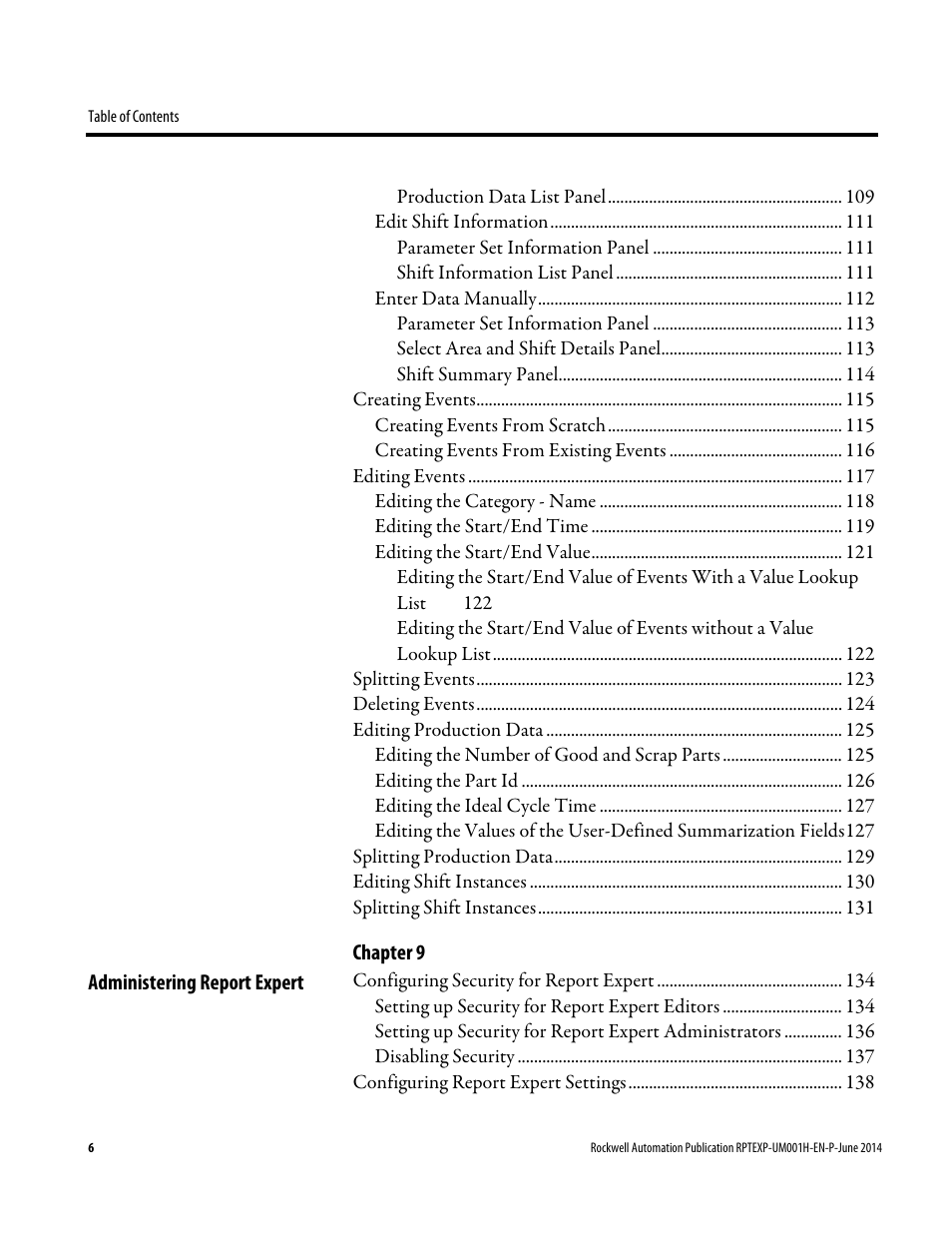 Rockwell Automation FactoryTalk Report Expert User Guide User Manual | Page 6 / 182