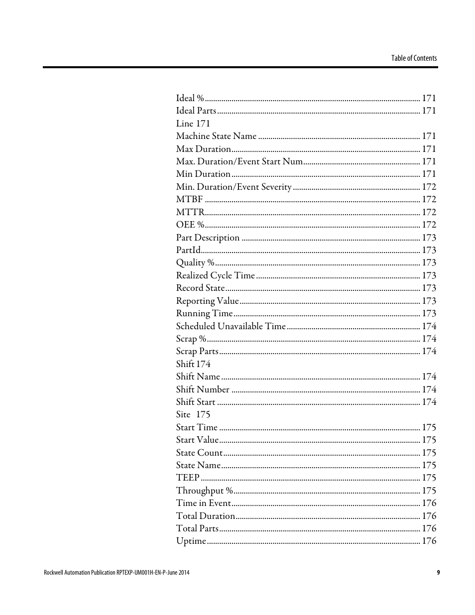 Rockwell Automation FactoryTalk Report Expert User Guide User Manual | Page 9 / 182
