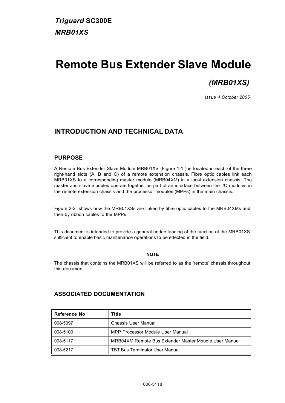 Rockwell Automation MRB01XS Remote Bus Extender Slave Module User Manual | 11 pages