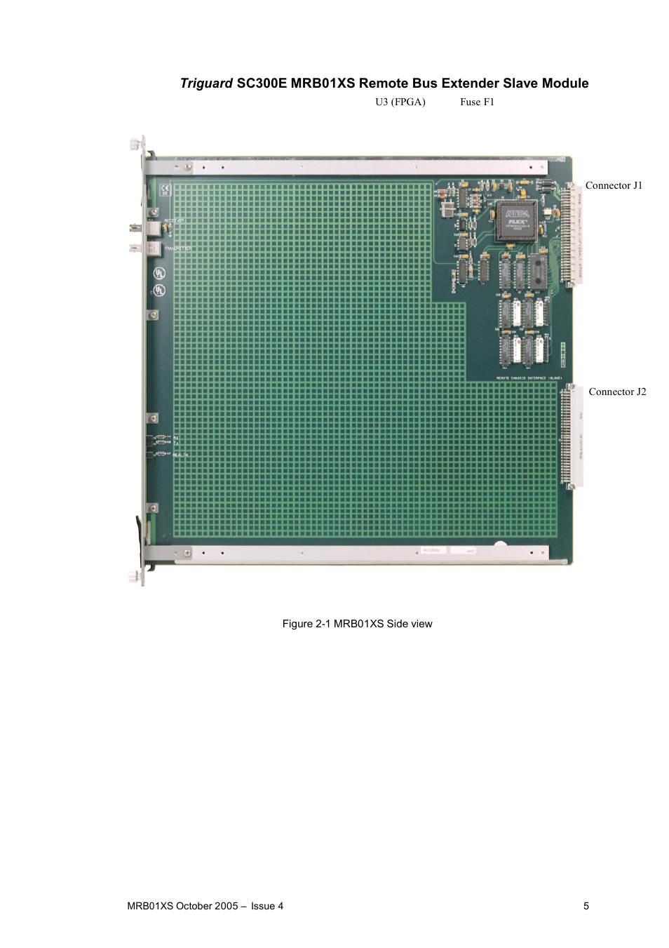 Rockwell Automation MRB01XS Remote Bus Extender Slave Module User Manual | Page 5 / 11