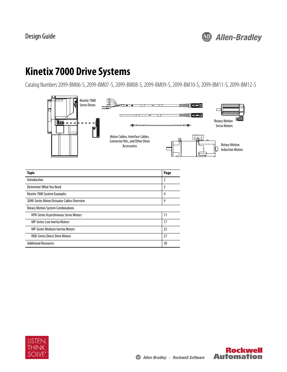 Rockwell Automation 2099-BMxx-S Kinetix 7000 Drive Systems Design Guide User Manual | 32 pages