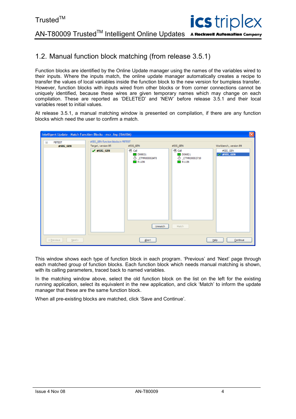 Trusted, Intelligent online updates | Rockwell Automation T8xxx Application Note Trusted Intelligent Online Updates User Manual | Page 4 / 26