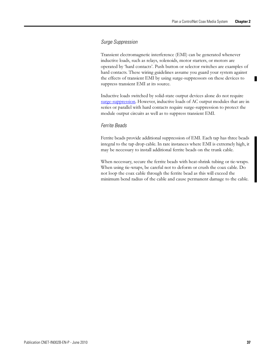 Rockwell Automation 1786-series ControlNet Coax Media Planning and Installation Guide User Manual | Page 37 / 80