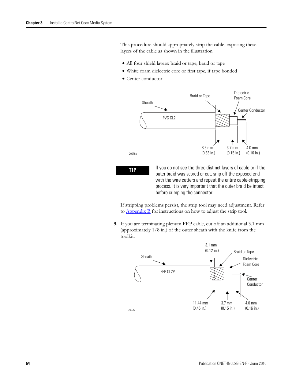 Rockwell Automation 1786-series ControlNet Coax Media Planning and Installation Guide User Manual | Page 54 / 80