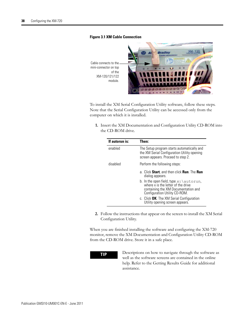 Rockwell Automation 1440-PK02-05M2 XM-720 Machine Monitor User Manual | Page 38 / 68