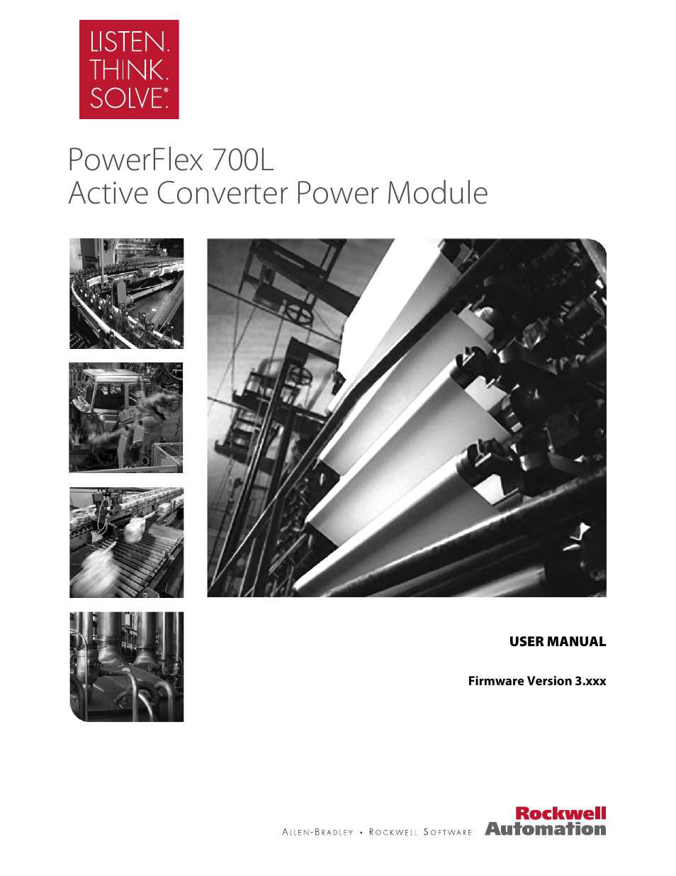 Rockwell Automation 20L, LPM20 PowerFlex 700 Active Converter Power Module User Manual | 72 pages